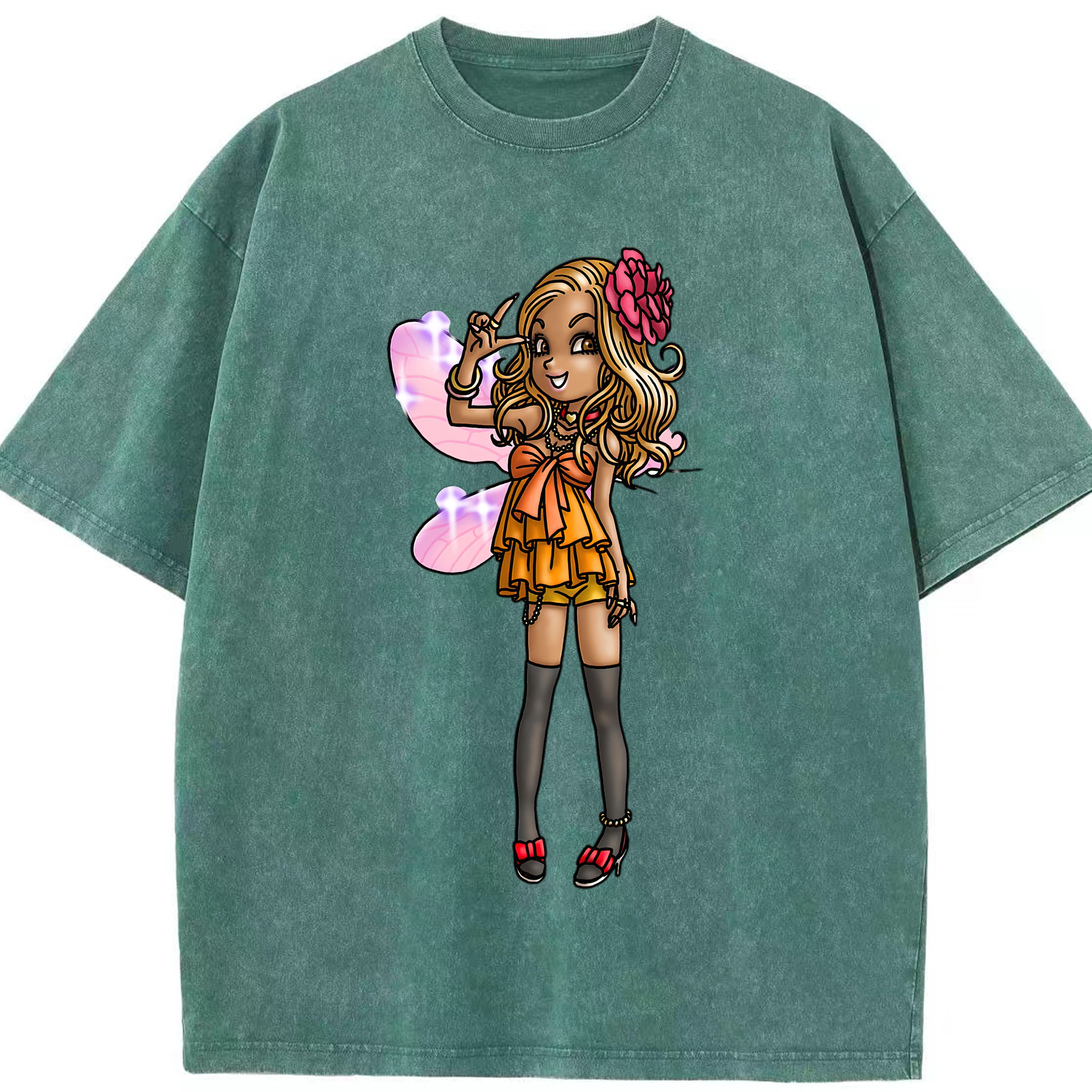 （画像用） ドラゴンクエスト Doragon Kuesuto Dragon Quest 綿100% ヴィンテージ風 半袖Tシャツ（フロントプリント）